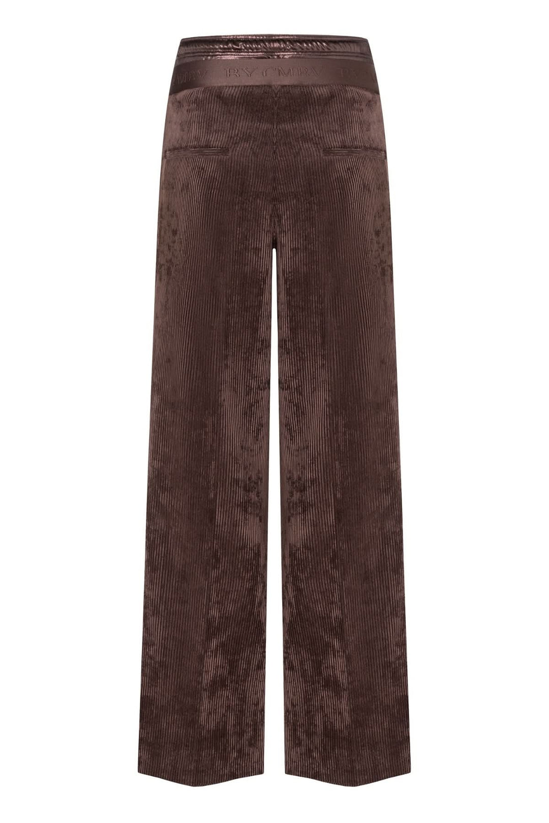 Pantalon en velours côtelé à taille élastique