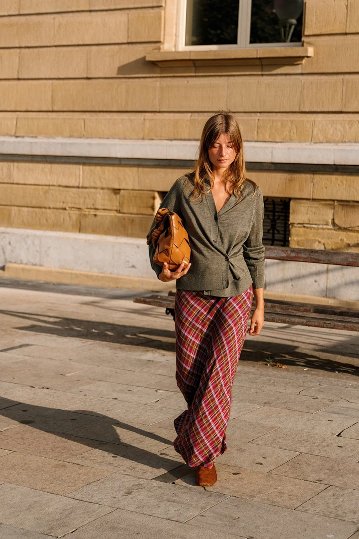 Cardigan à effet croisé