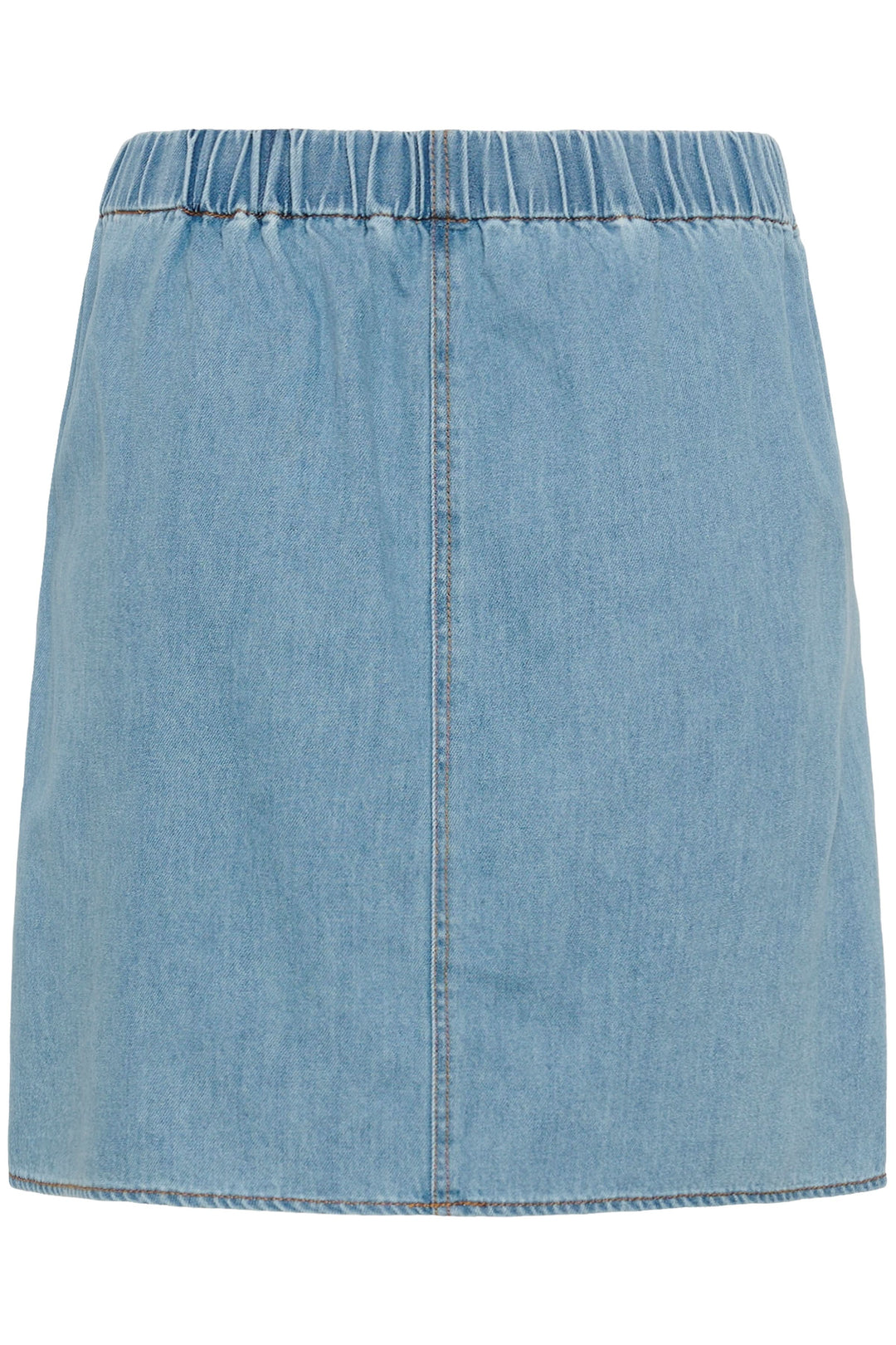 Jupe courte Glenn en denim léger