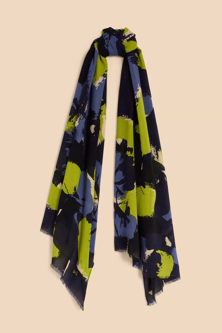 Foulard imprimé abstrait