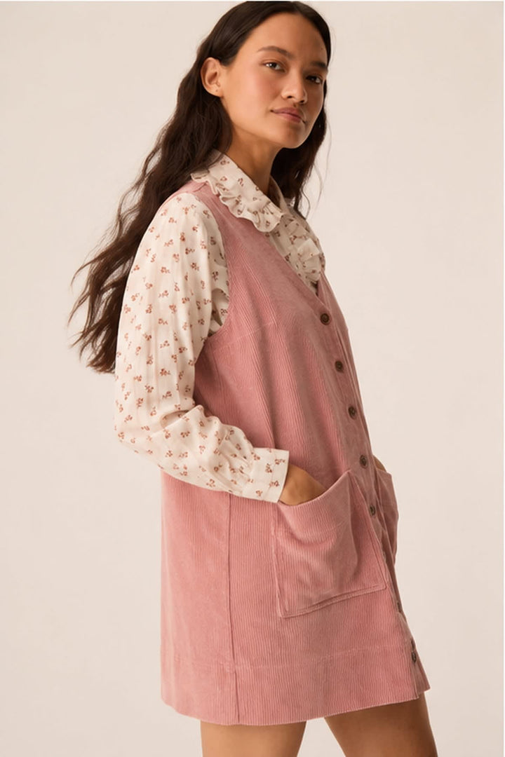 Robe en velours côtelé Enisya pour femme Des Petits Hauts