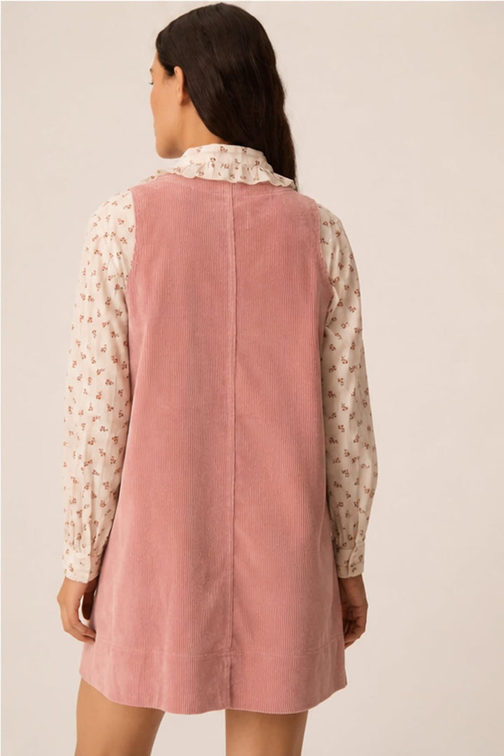 Robe courte en velours côtelé pour femme Des Petits Hauts