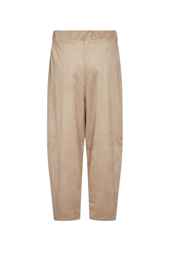 Pantalon Hudda effet suède à ceinture