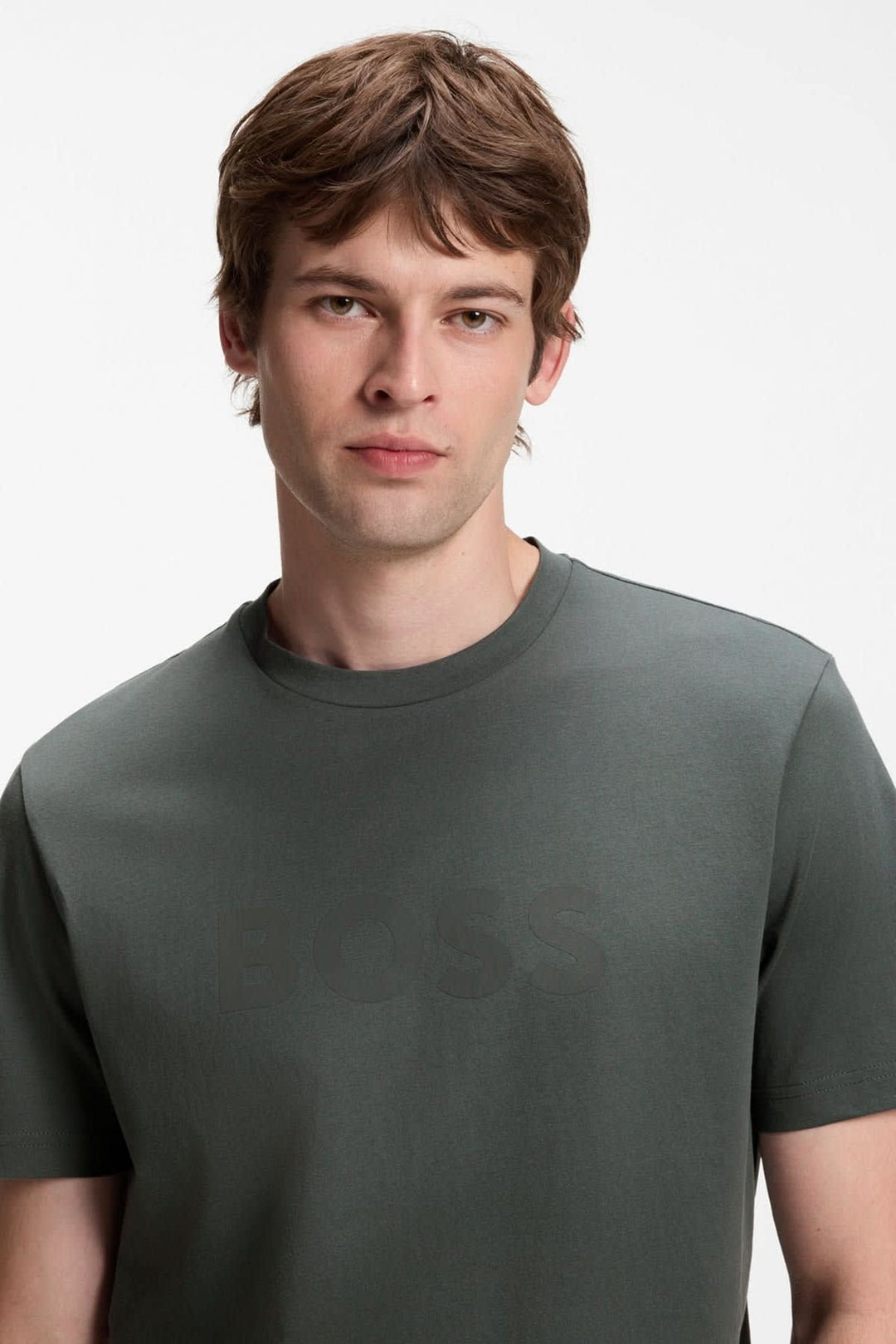 T-shirt à logo ton sur ton pour homme Hugo Boss