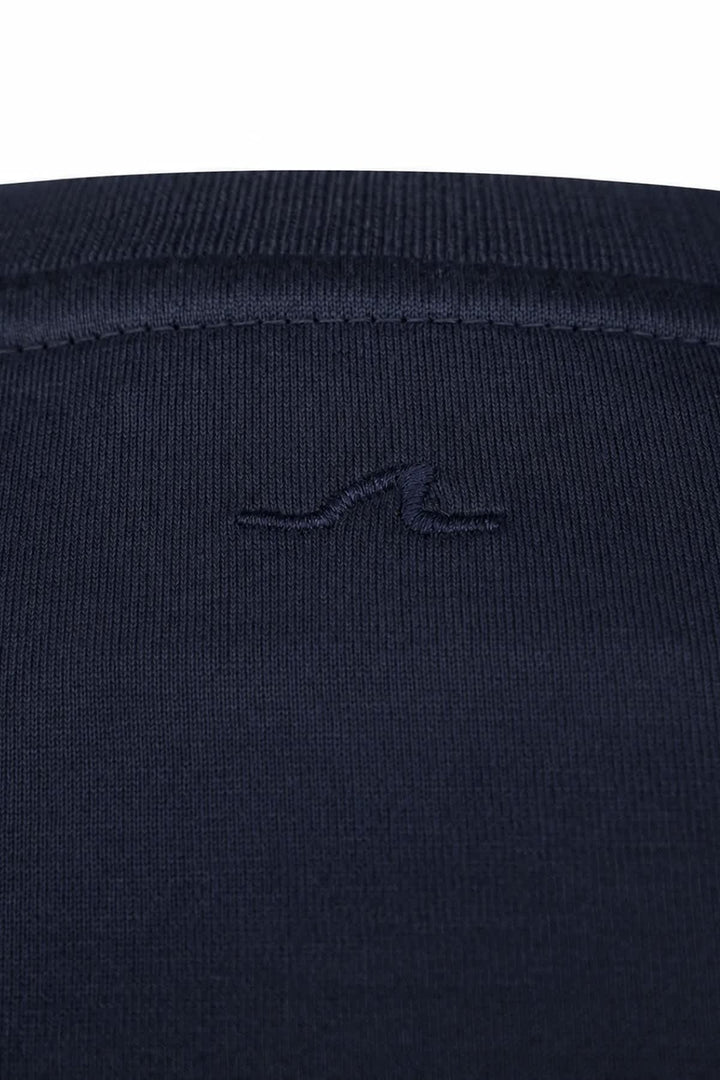 Vue de face T-shirt à manches longues Paul and Shark homme rouge avec logo poitrine - Valérie Simon