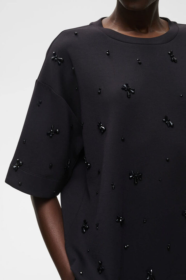 T-shirt orné de perles et cristaux pour femme Inwear