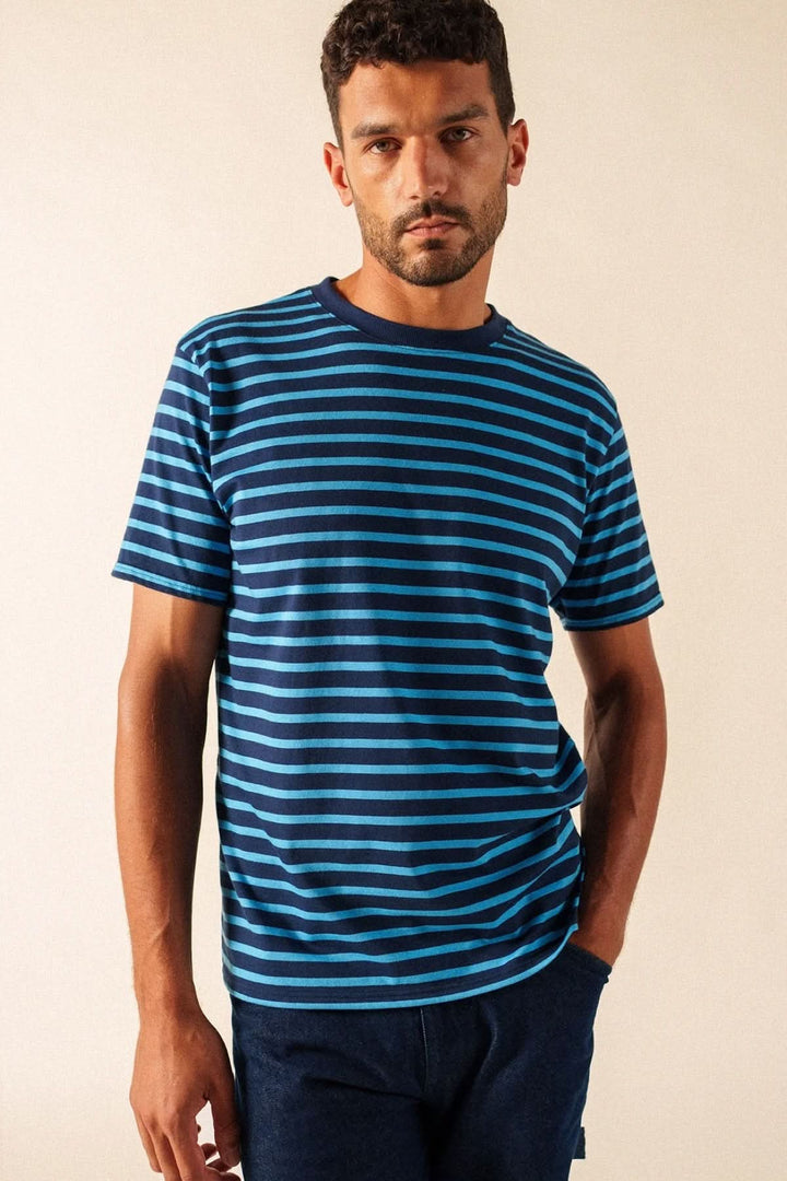 T-shirt rayé en coton