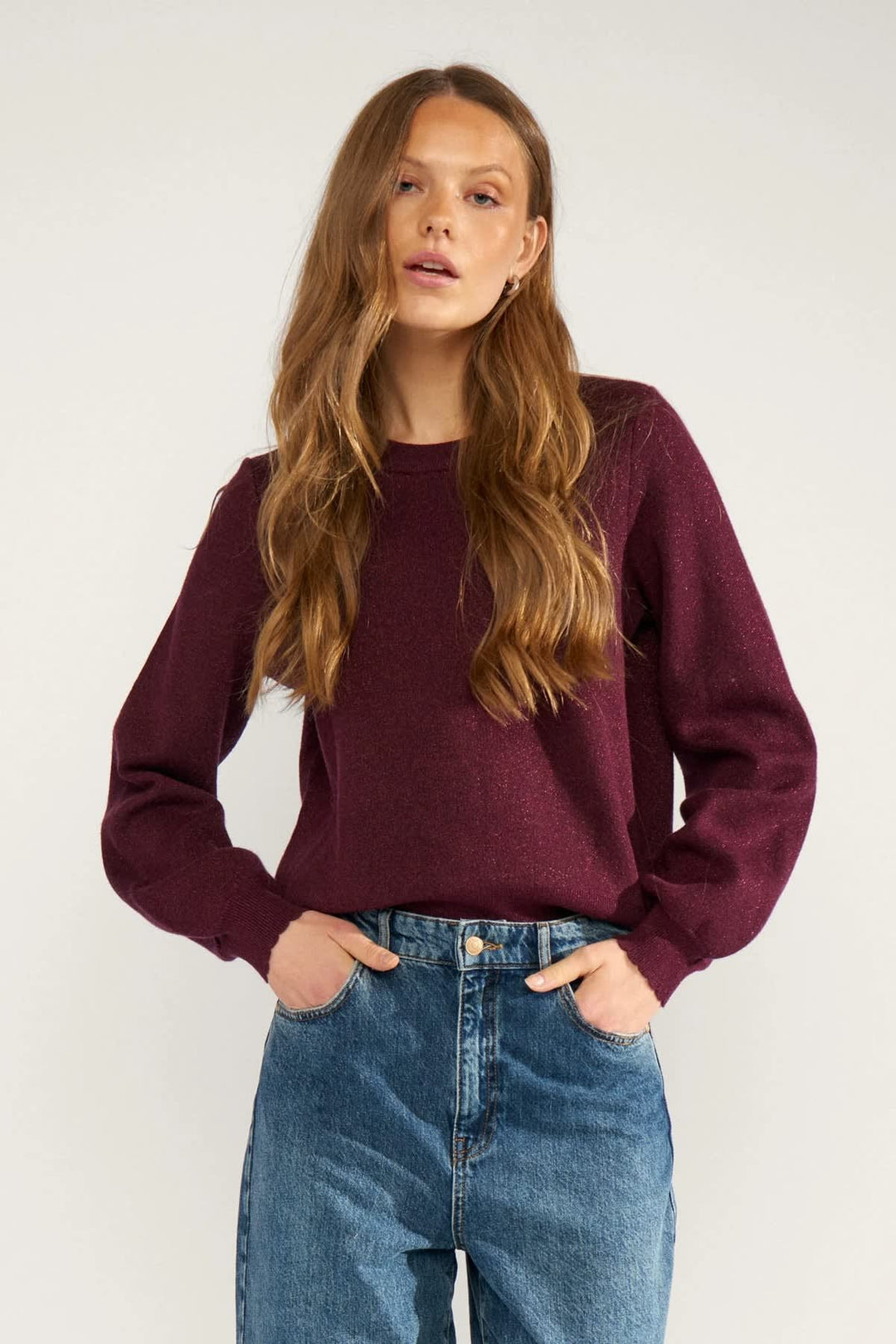 Tricot à manches longues pour femme Numph