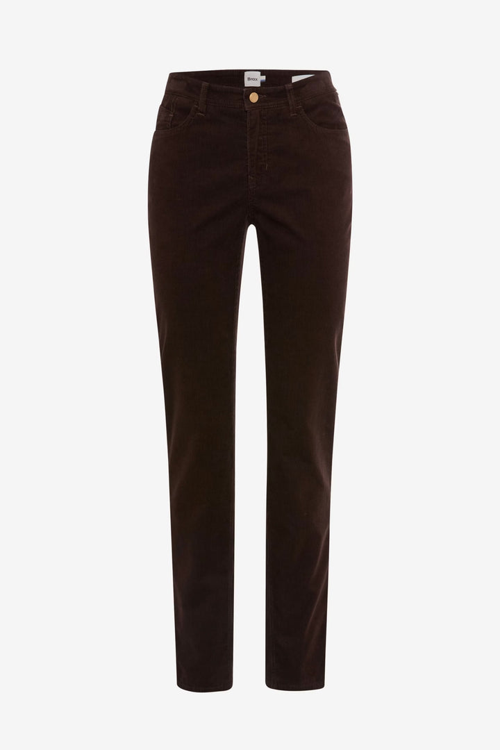 Pantalon Mary en velours côtelé à coupe droite