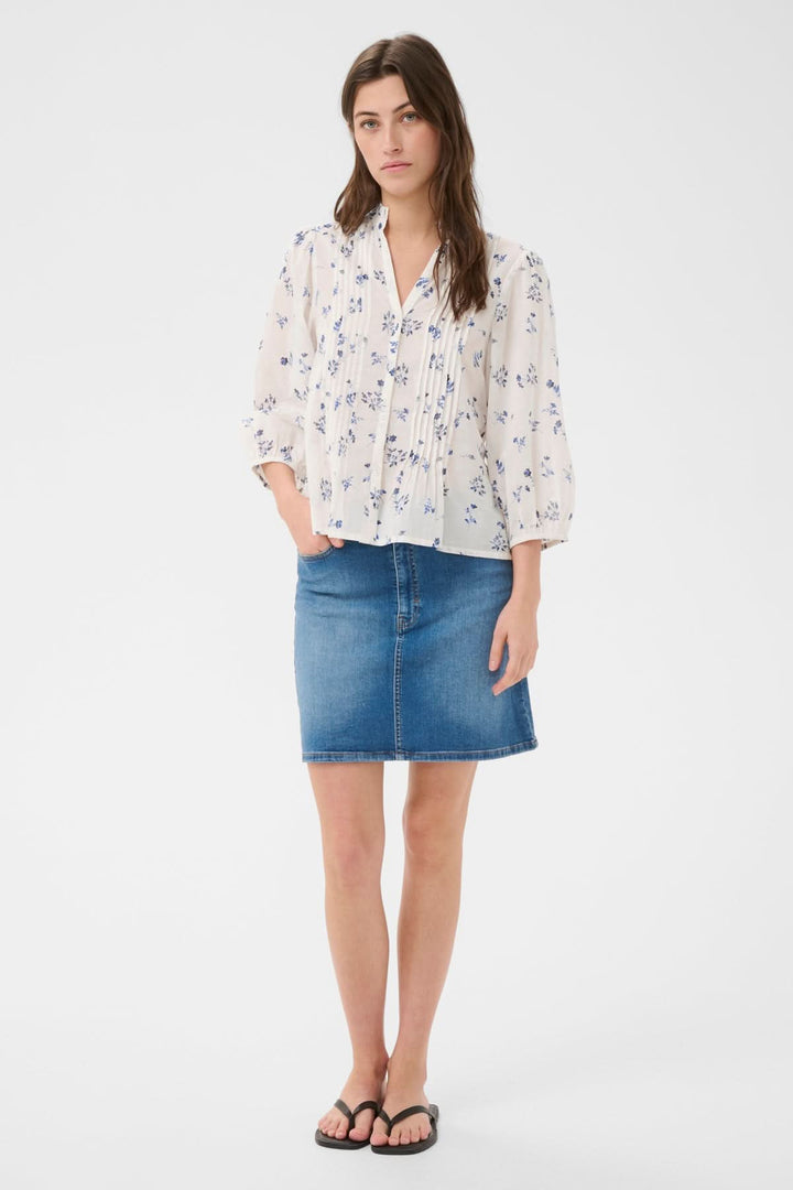 Blouse fluide imprimé floral Brith