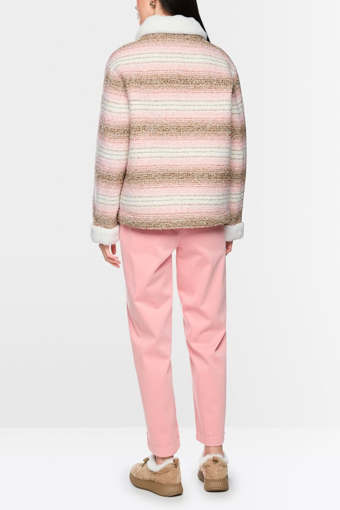 Veste chaude avec fourrure synthétique pour femme Marc Cain