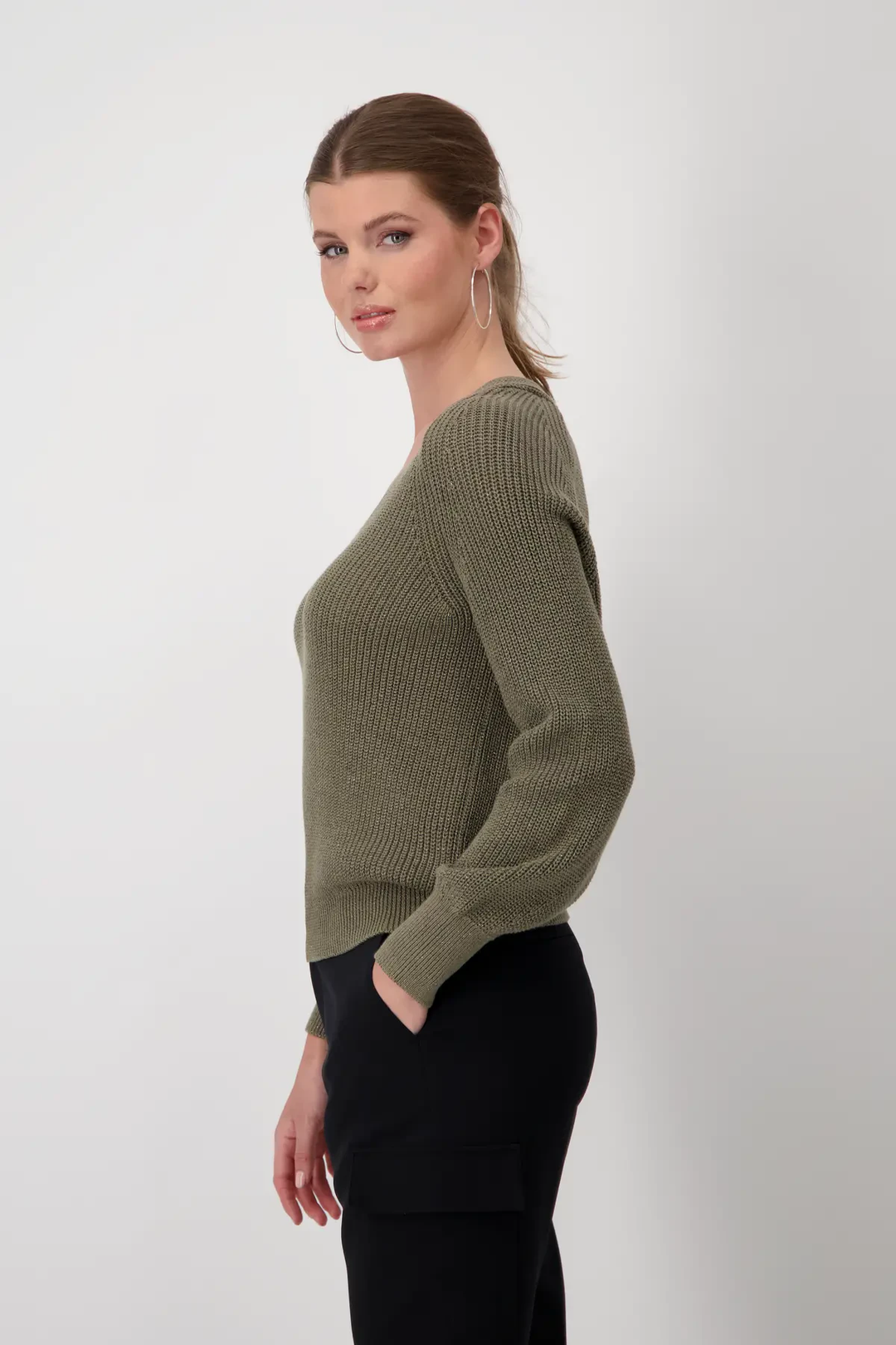 Pull à maille avec lurex