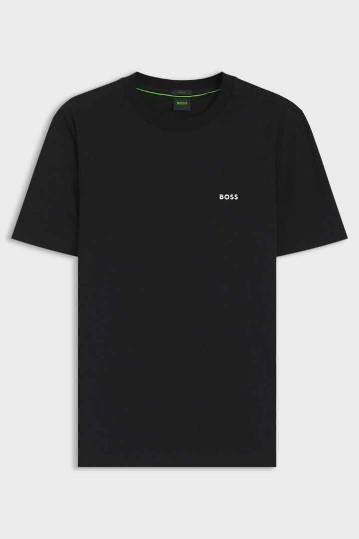 T-shirt en coton extensible avec logo