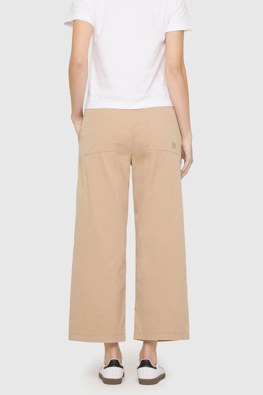 Pantalon Chiara chino à taille nouée