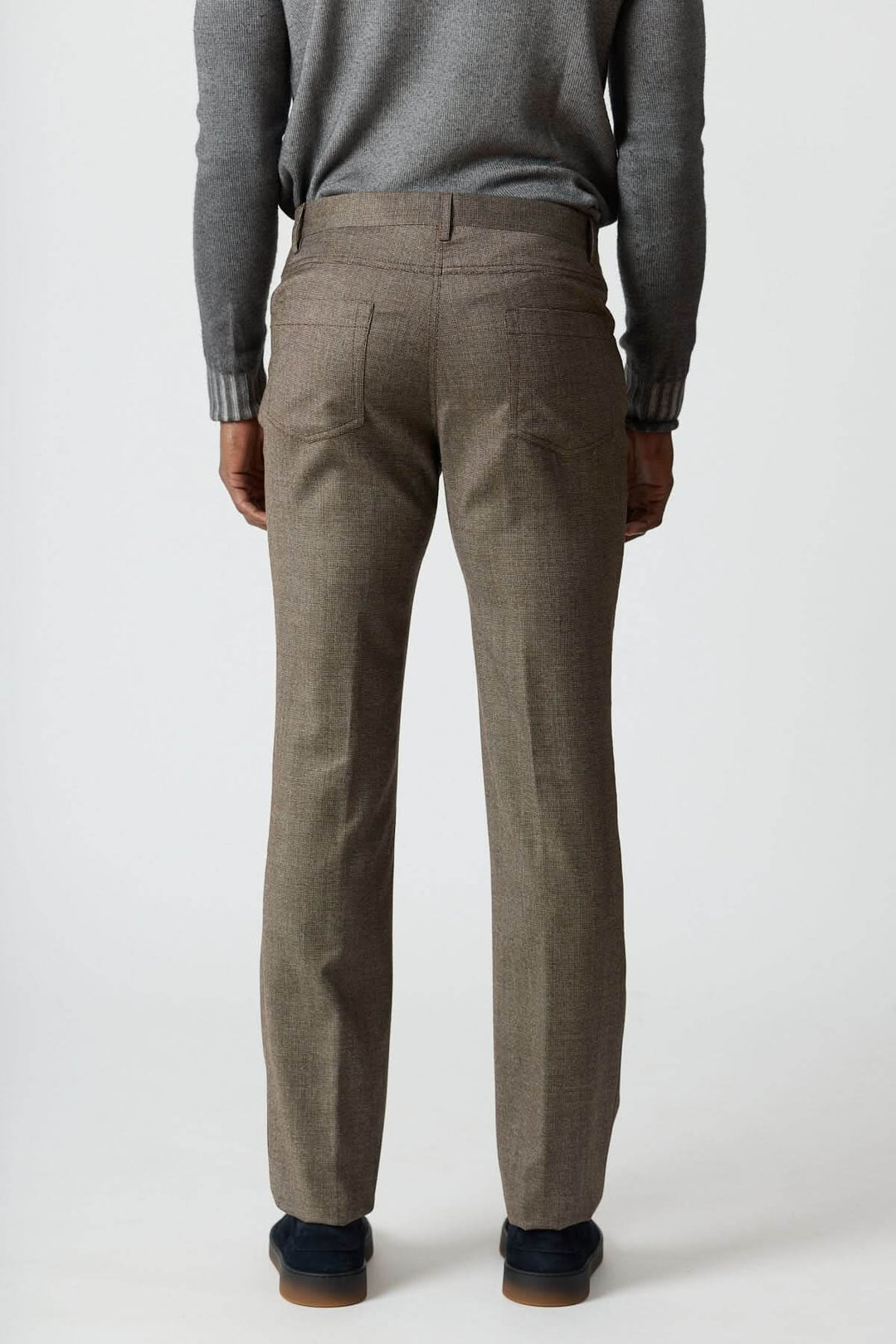 Pantalon habillé 5 poches en laine