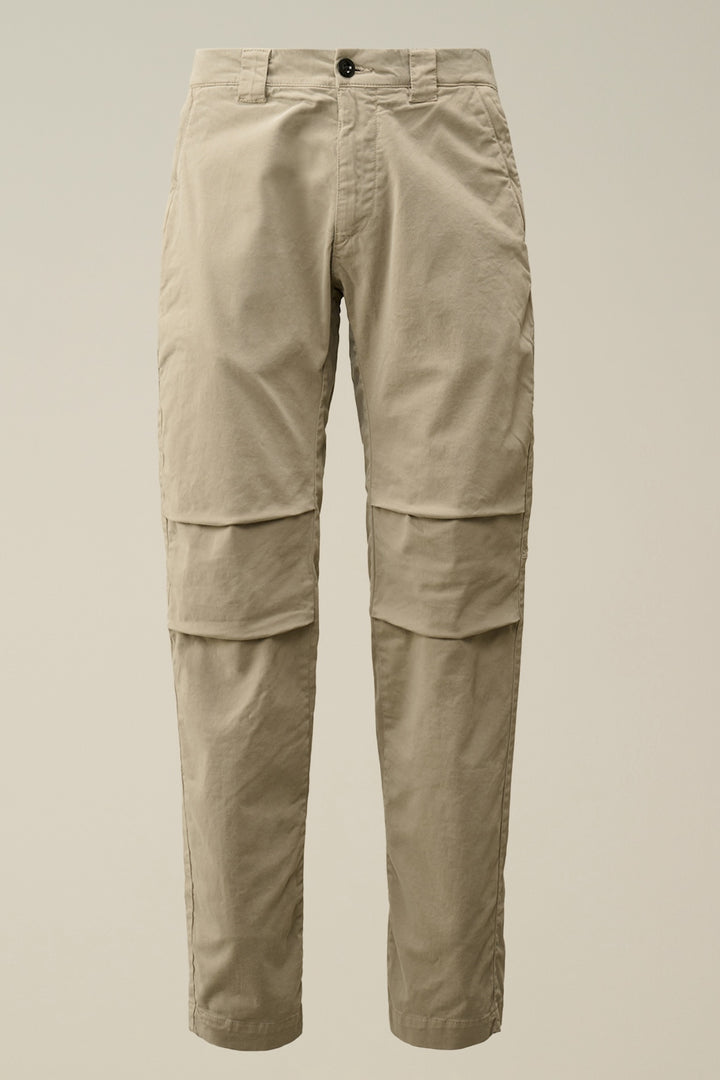 Pantalon ergonomique en satin extensible