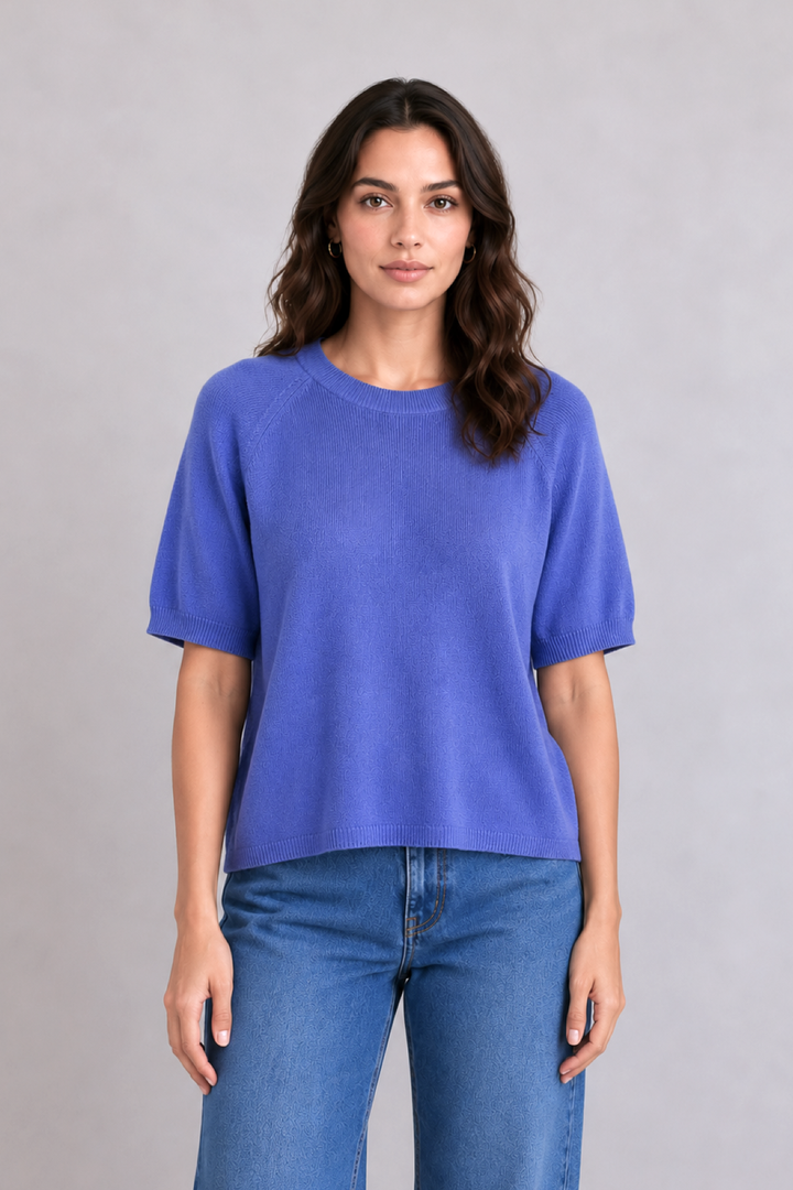 Chandail Abelle tricot manches courtes