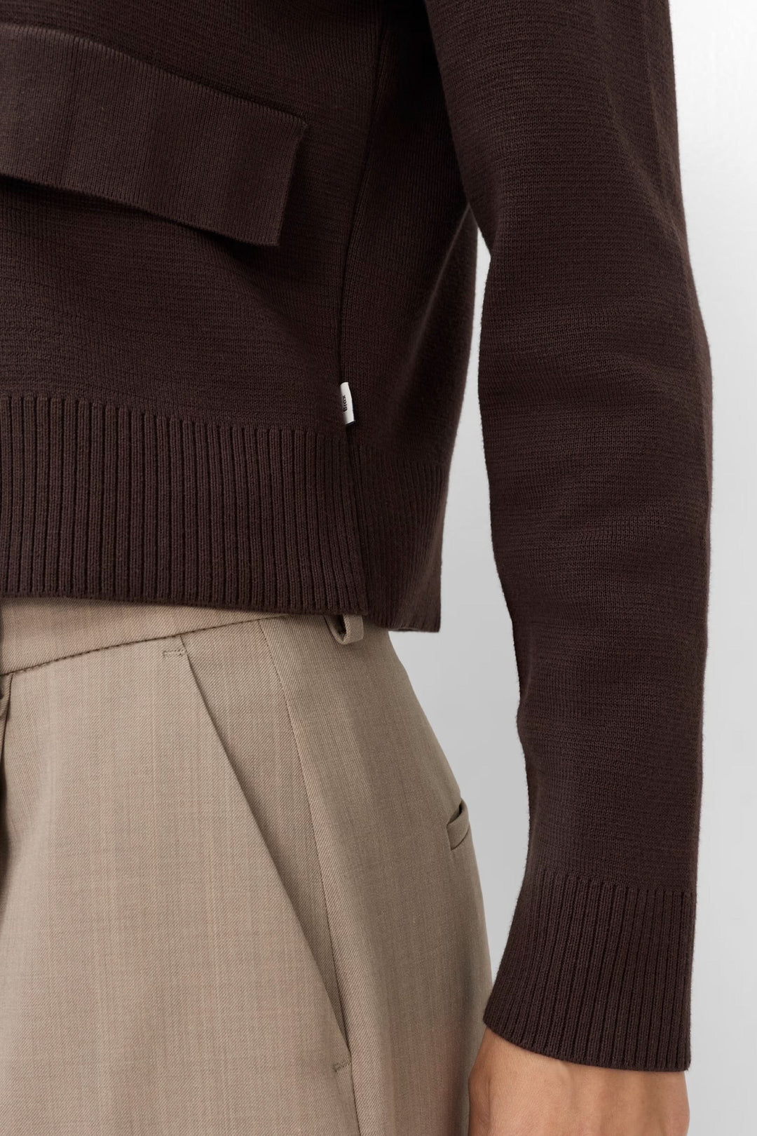 Cardigan Anni structuré à double boutonnage