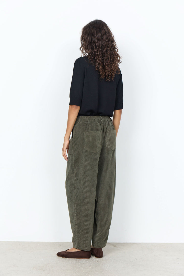 Pantalon Bindi en velours côtelé à coupe décontractée
