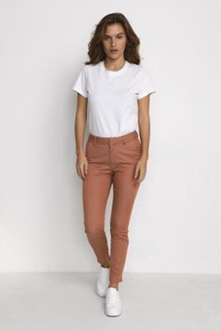 Pantalon Chino Femme - Bas - Pantalon - Chino Kaffe