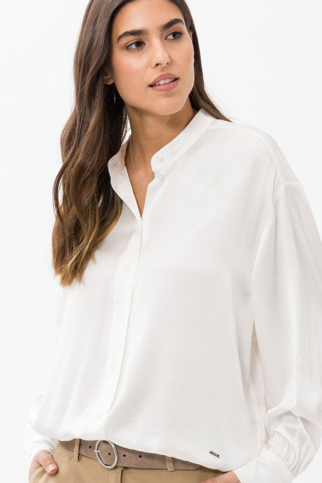 Blouse soyeuse Viv Femme - Blouses et chemises - Blouses et chemises sans col Brax