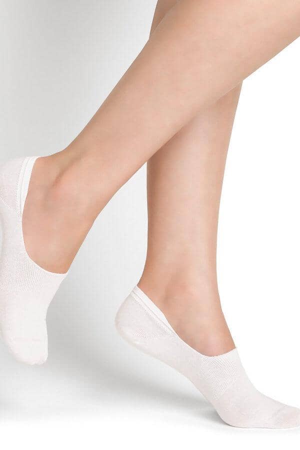 Chaussettes Invisibles Coton Femme - Accessoires - Chaussette Bleuforêt