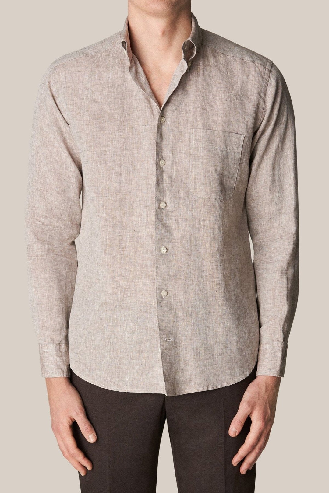 Chemise en lin Homme - Chemise - Chemise habillée Eton