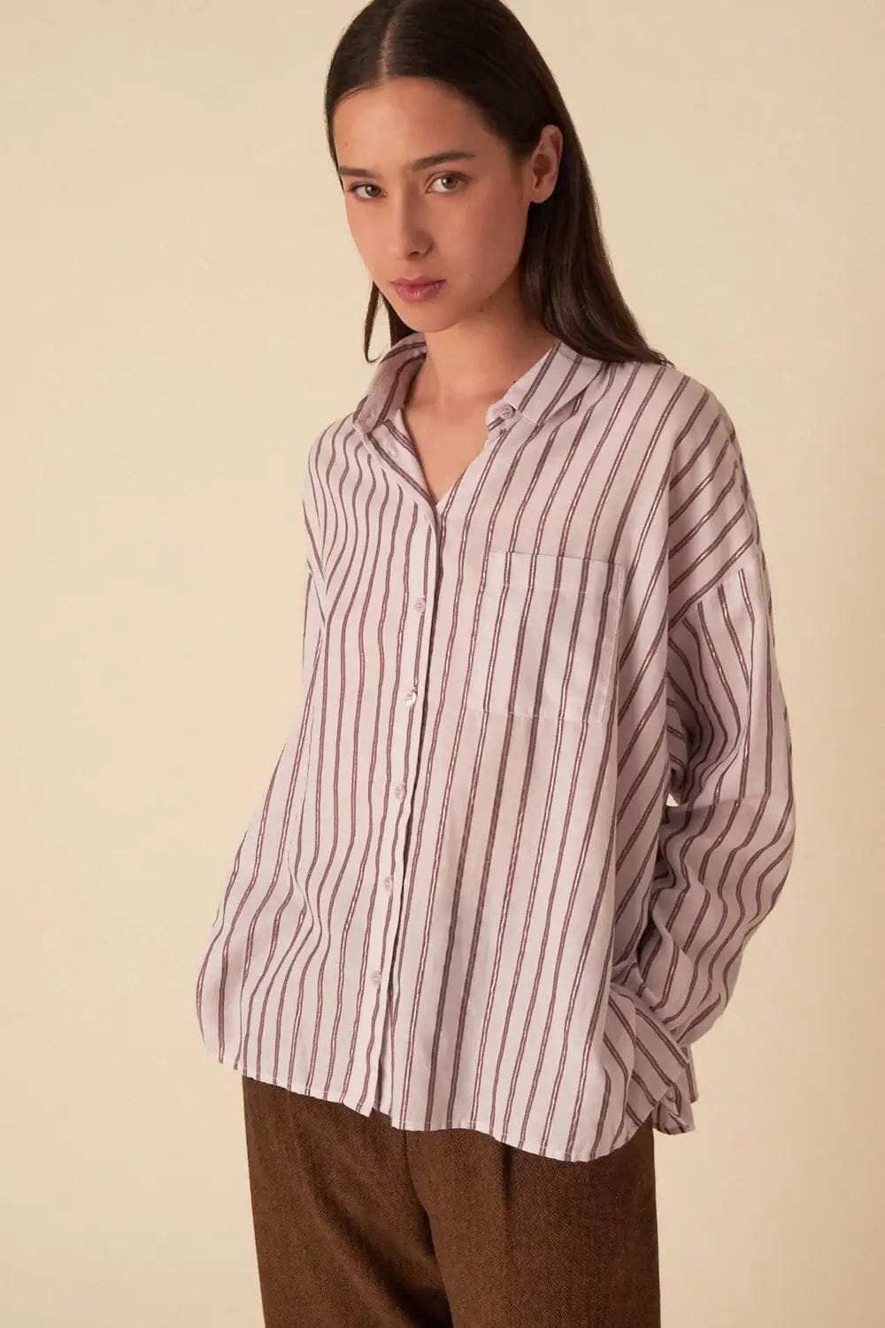 Chemise Romane Femme - Blouses et chemises - Blouses et chemises avec col Des Petits Hauts