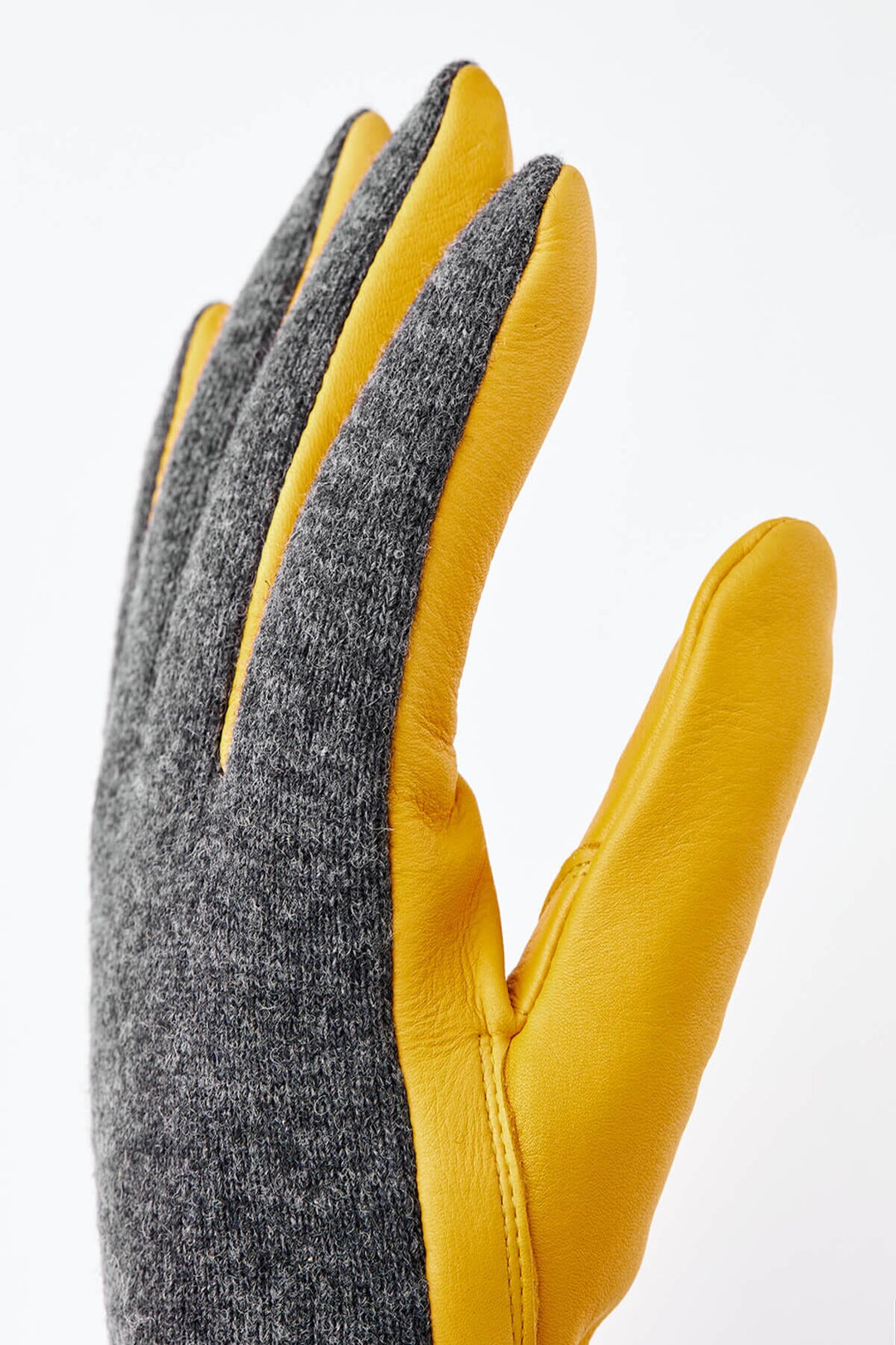 Gant de daim et tricot de laine Homme - Accessoires - Gants - Gants de cuir Hestra