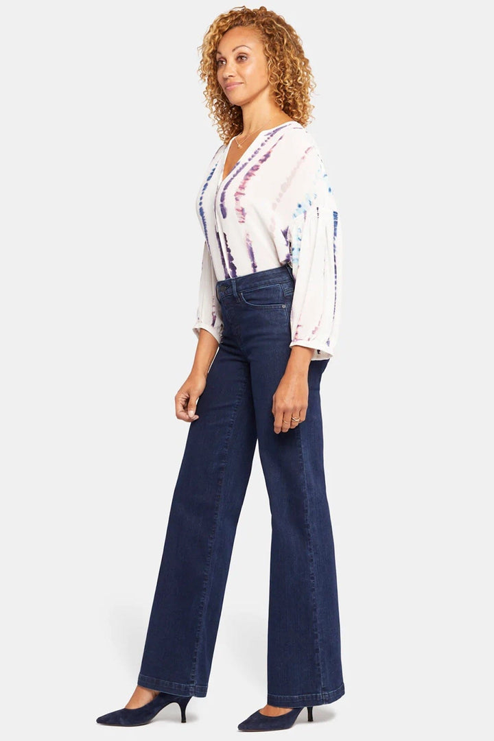 Jean Teresa à jambe large Femme - Bas - Pantalon - Jeans NYDJ