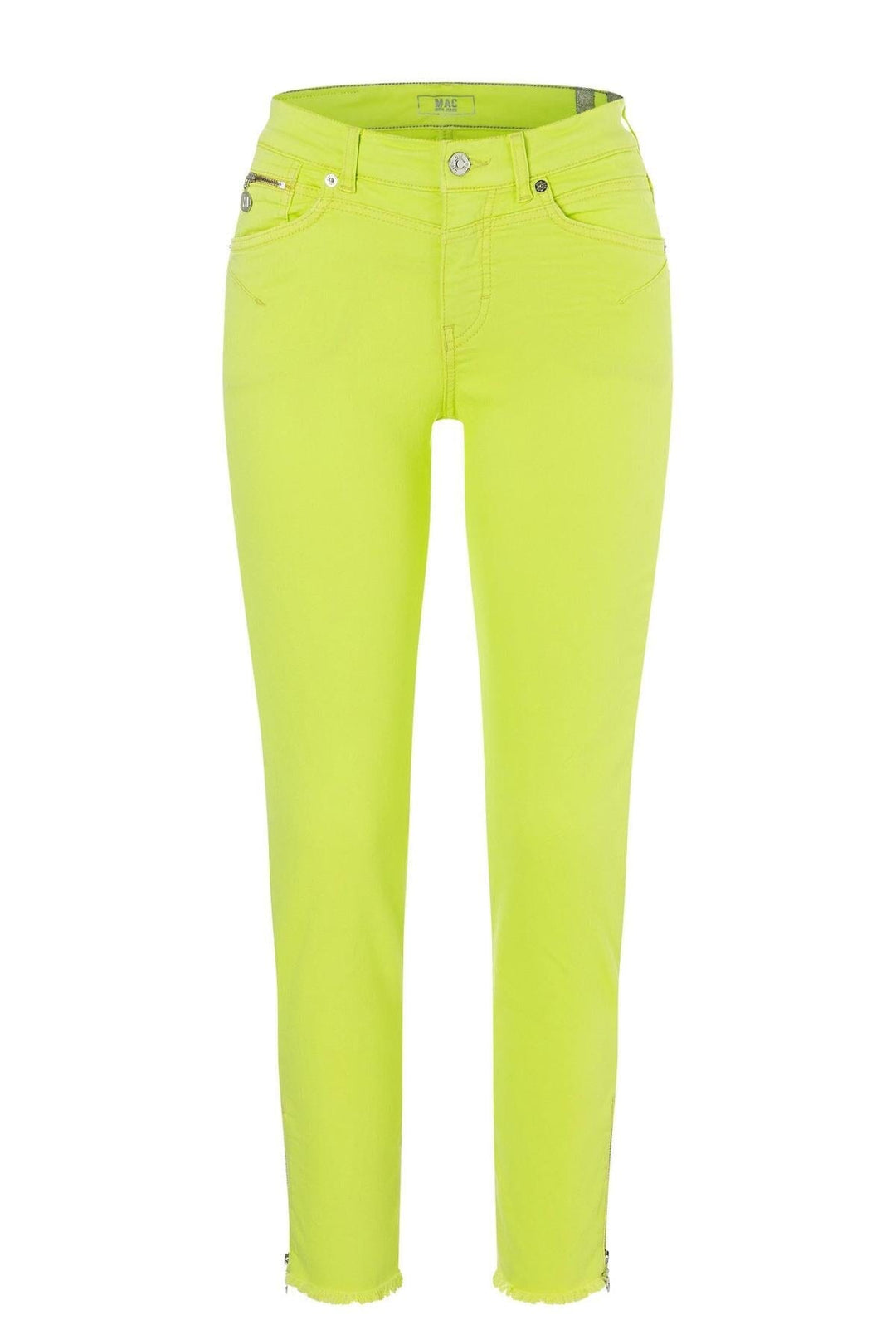 Jean vert fluo rich slim chic Femme - Bas - Pantalon - Jeans Mac Jeans