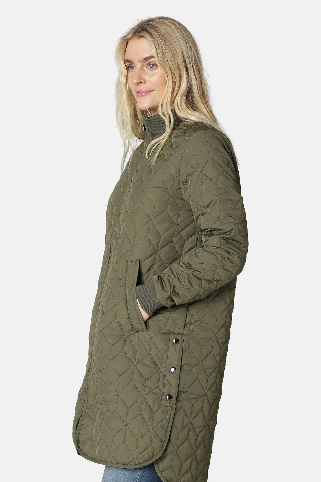 Manteau matelassé Ilse Jacobsen 36 Vert 