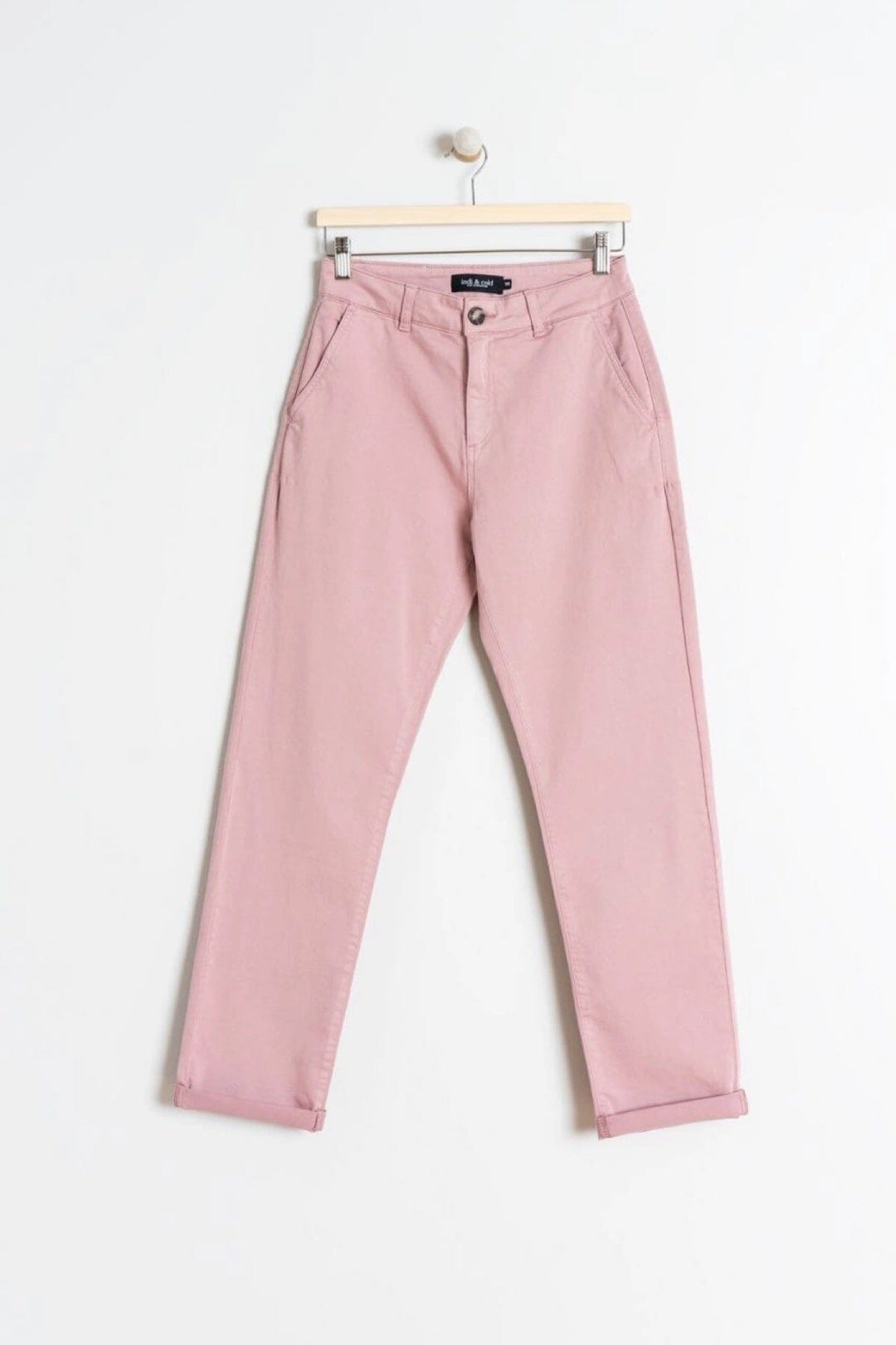 Pantalon chino Luca Femme - Bas - Pantalon - Chino Indi & cold