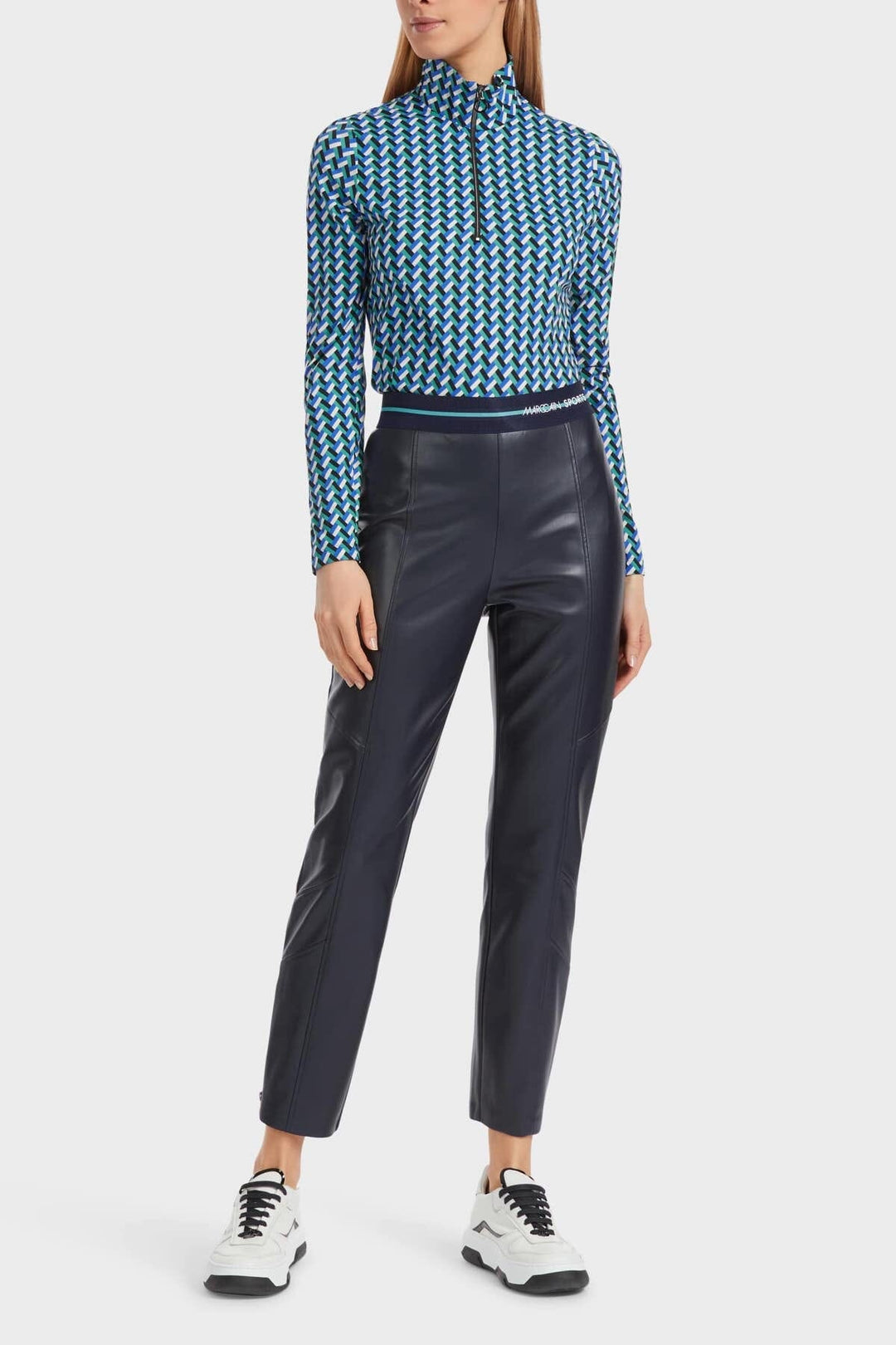 Pantalon en cuir SOFIA Marc Cain 