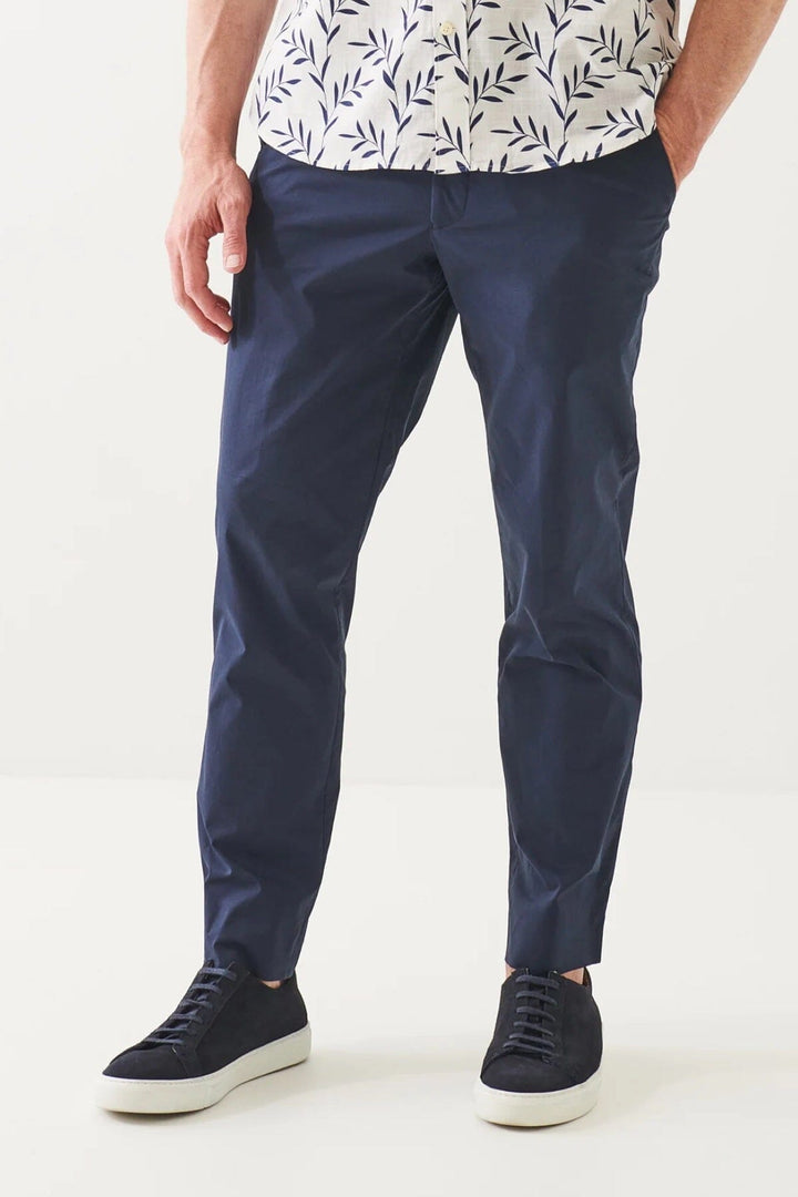 Pantalon slim en coton mélangé Homme - Pantalon - PANTALON HABILLÉ Patrick Assaraf