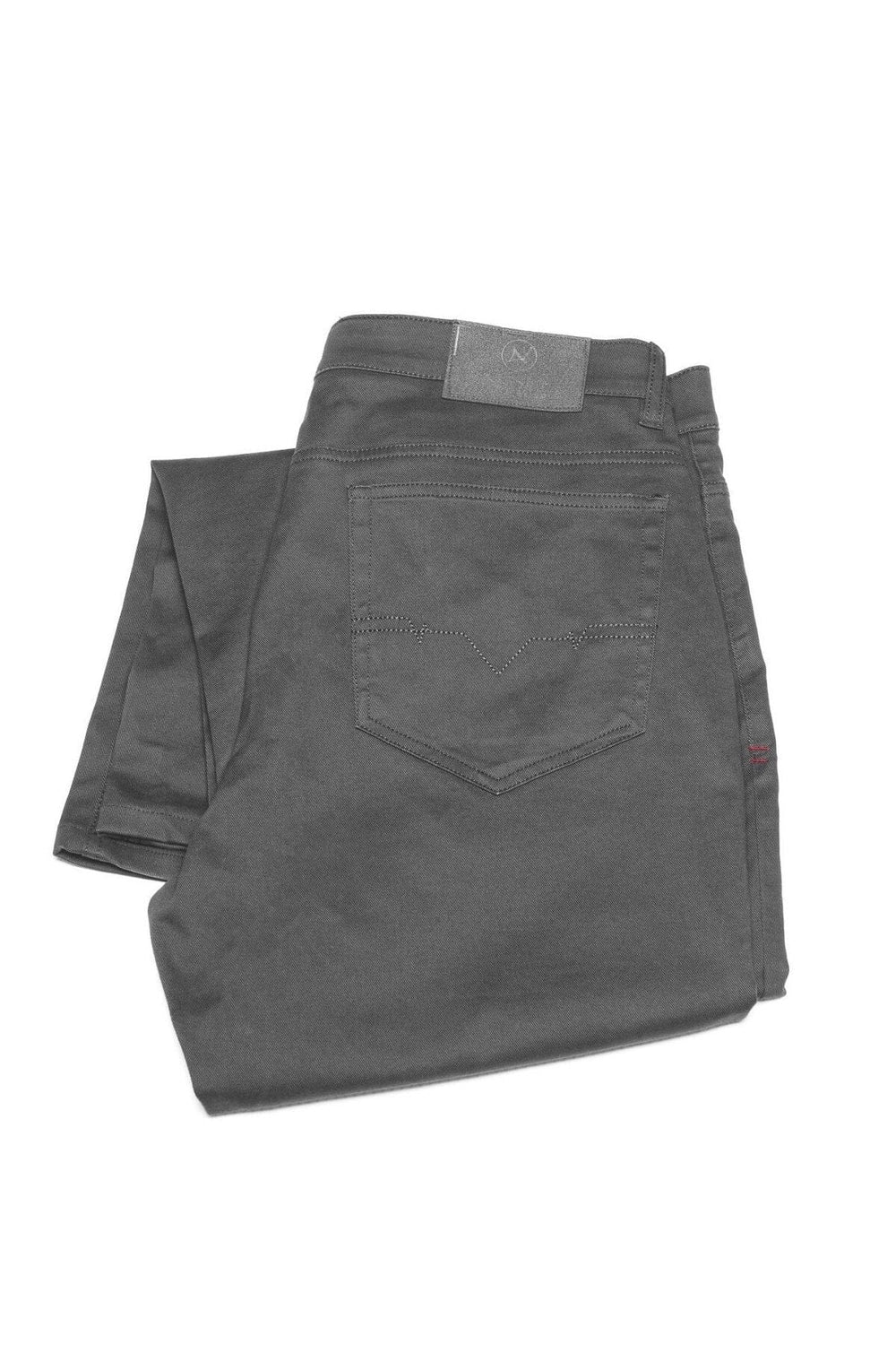 Pantalon stretch à look habillé Homme - Pantalon - Pantalon habillé AU NOIR