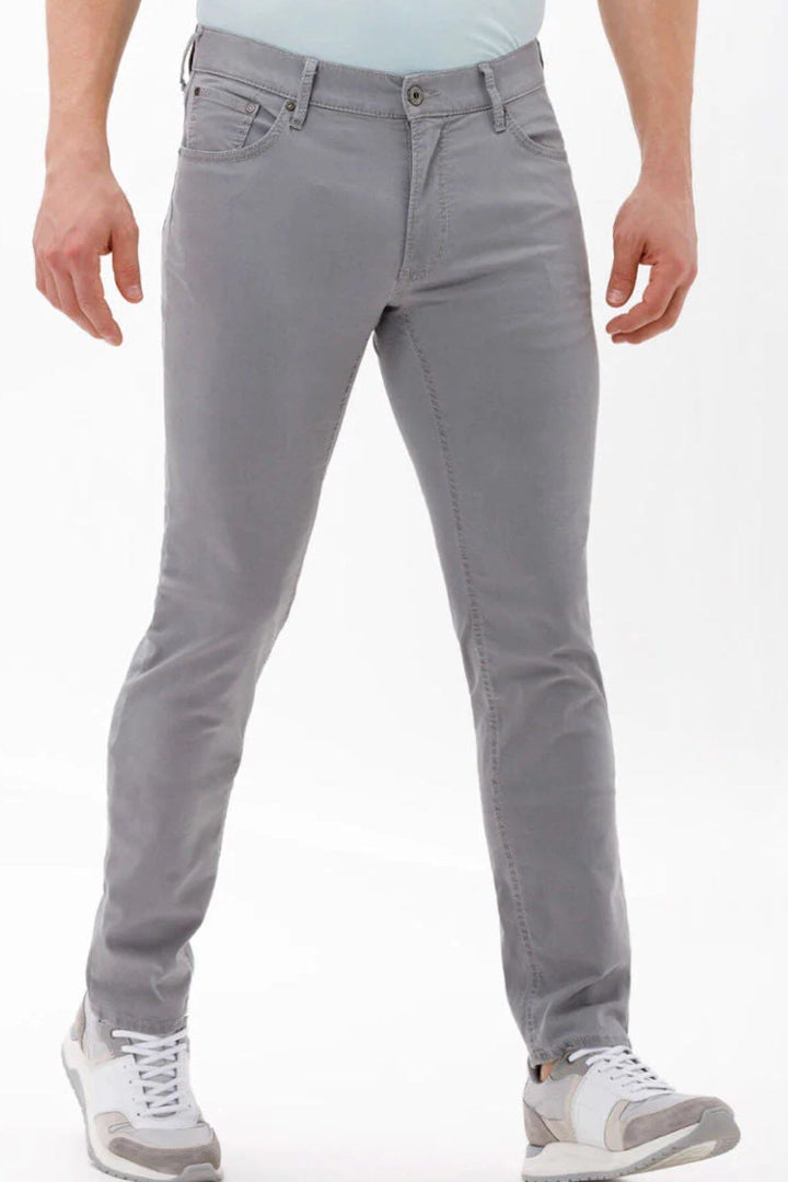 Pantalons en coton Brax 31 Gris 