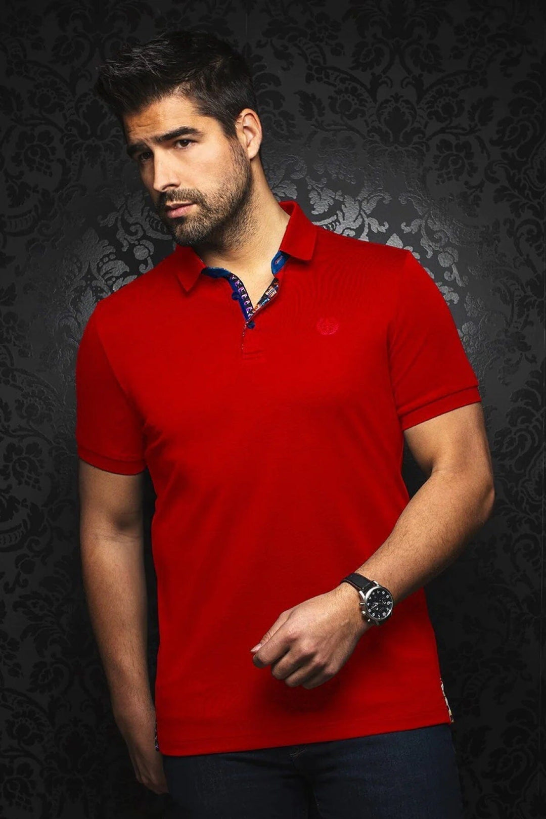 Polo Eagle Homme - Hauts - Polo - Polo mc Au noir