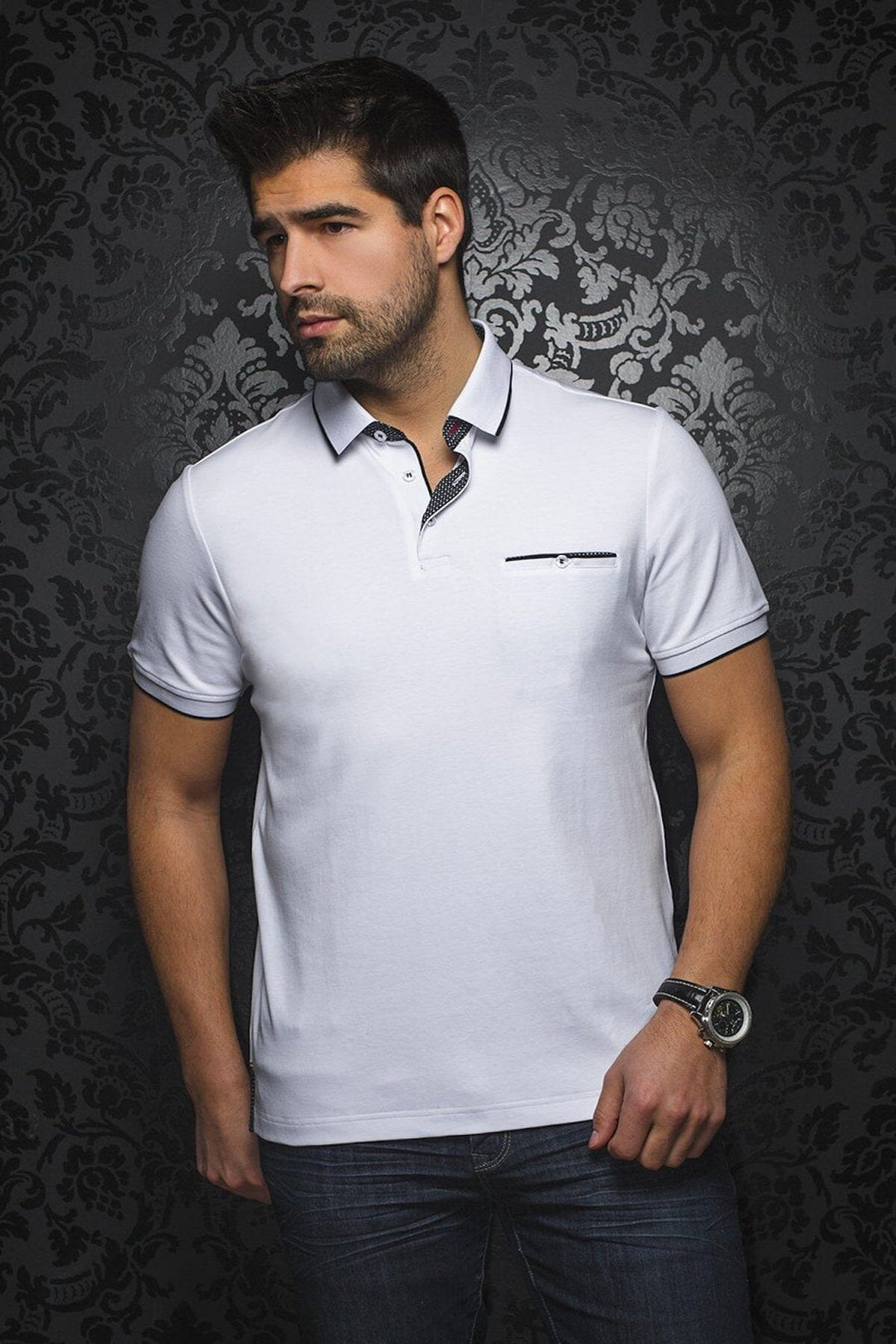 Polo Mercury Homme - Hauts - Polo - Polo m/c AU NOIR