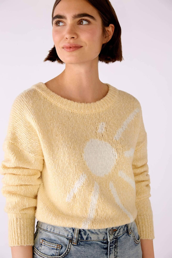 Pull avec motif soleil Femme - Hauts - Chandail Oui