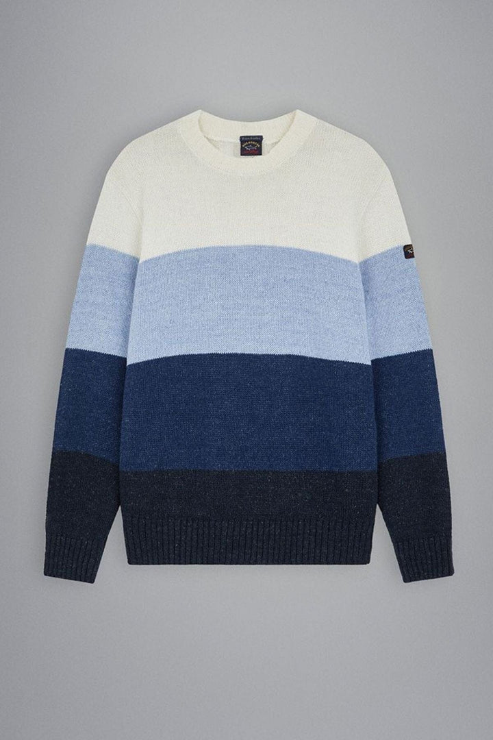 Pull en lin et coton Homme - Hauts - Chandail Paul and Shark