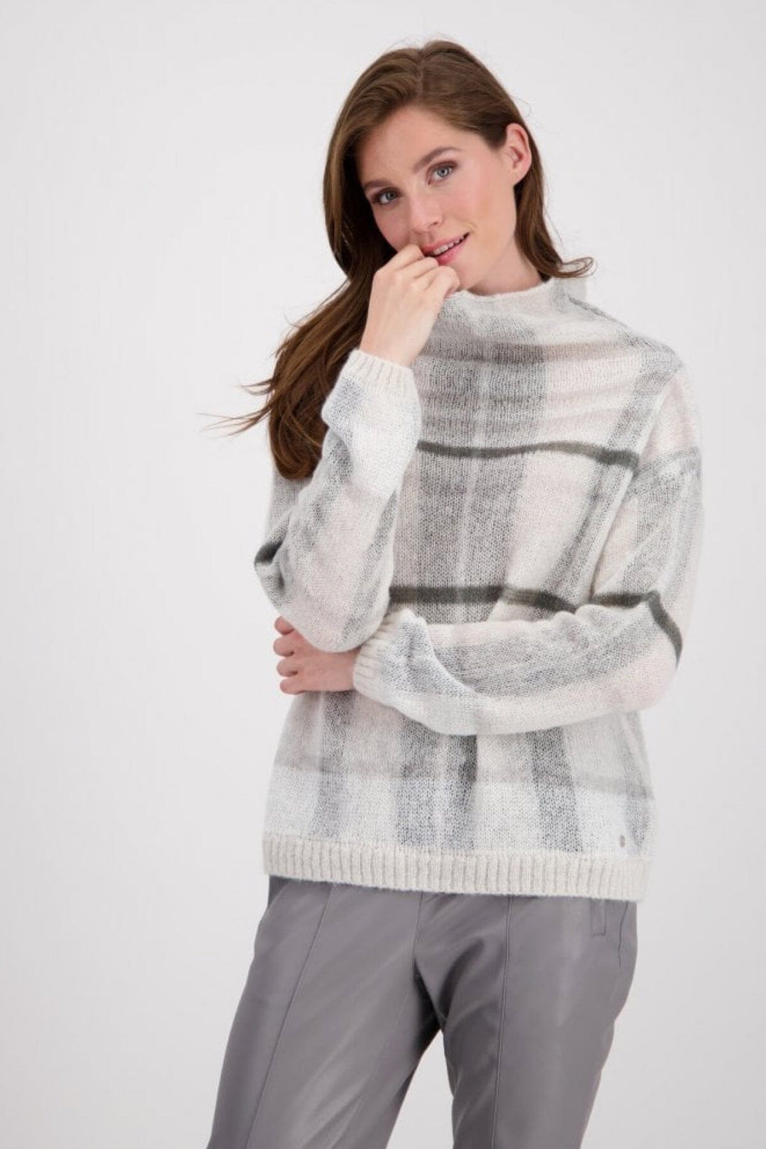 Pull en tricot Monari 36 Beige 