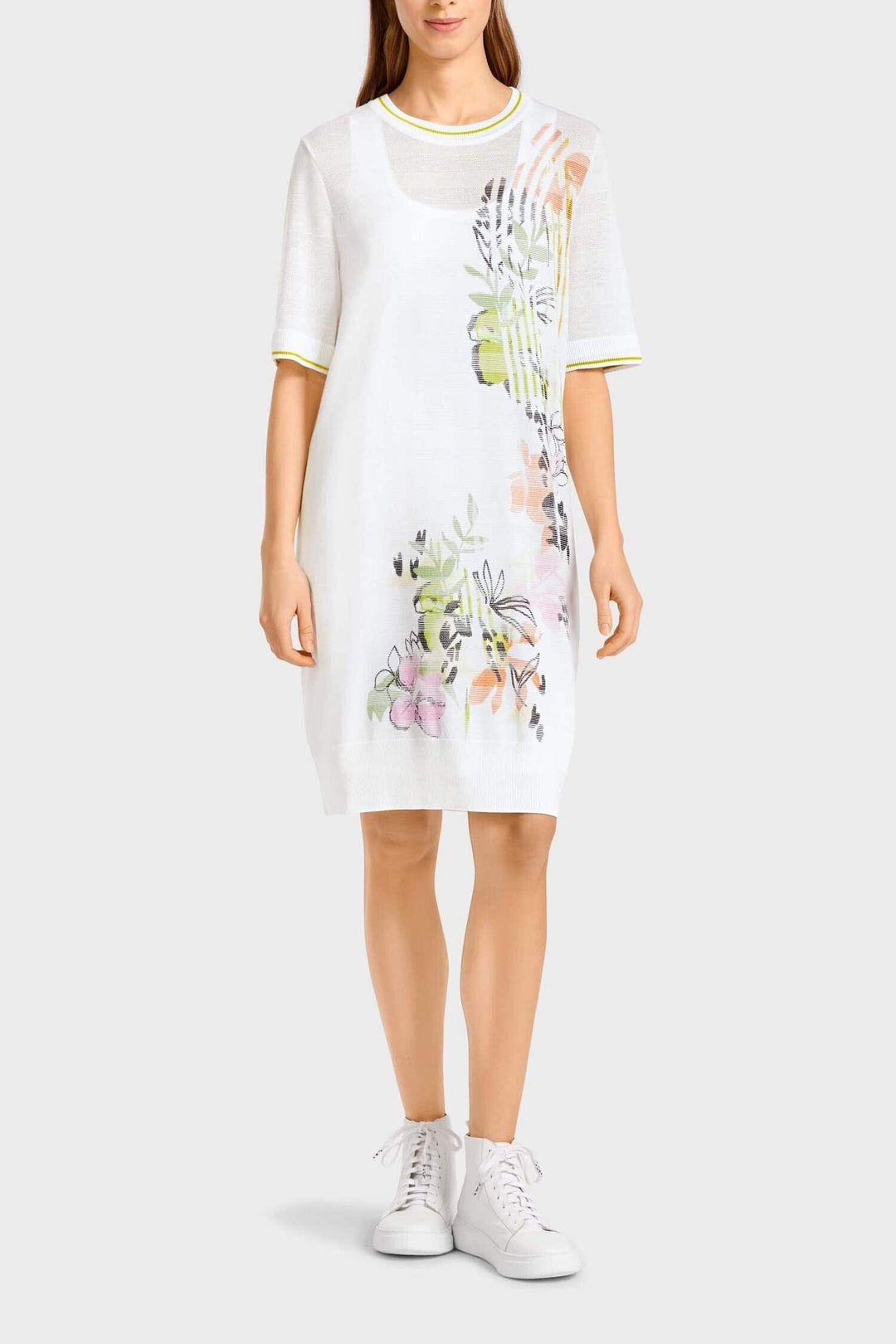 Robe à imprimé floral Femme - Robe - Robe courte Marc Cain