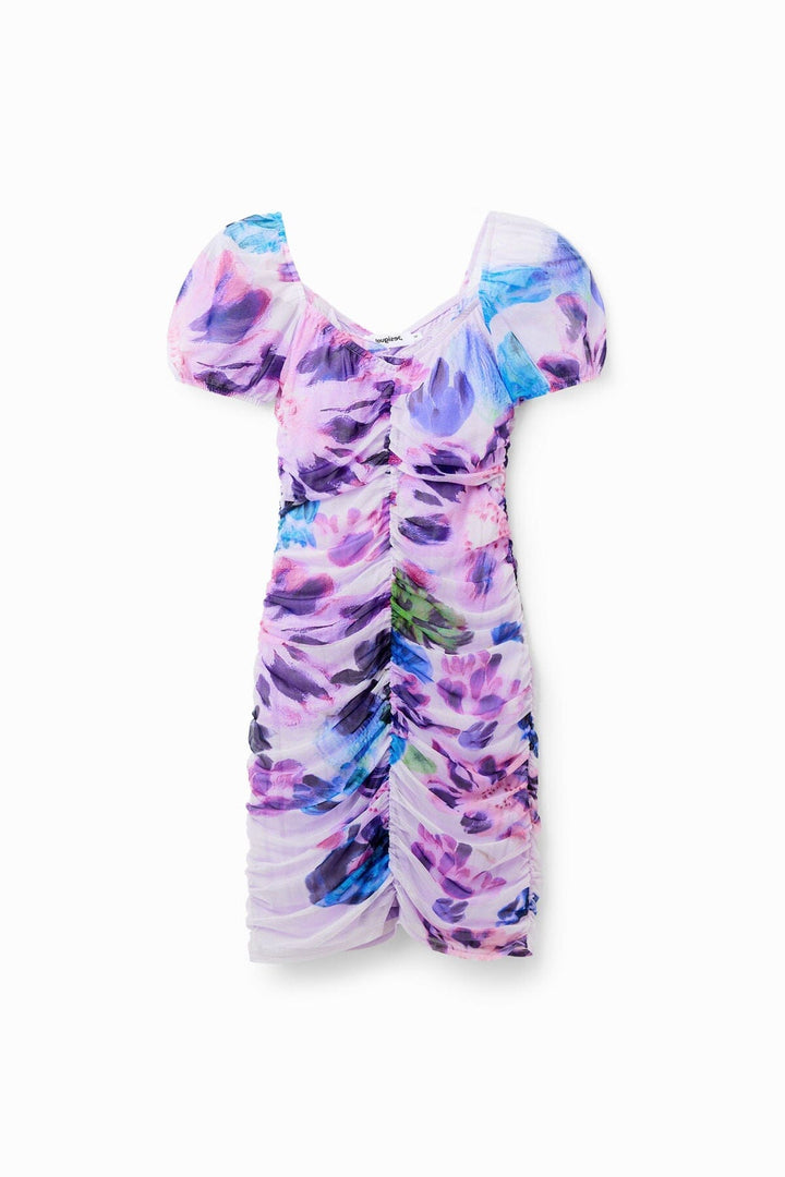 Robe courte froncée M. Christian Lacroix Femme - Robe - Robe d'été Desigual