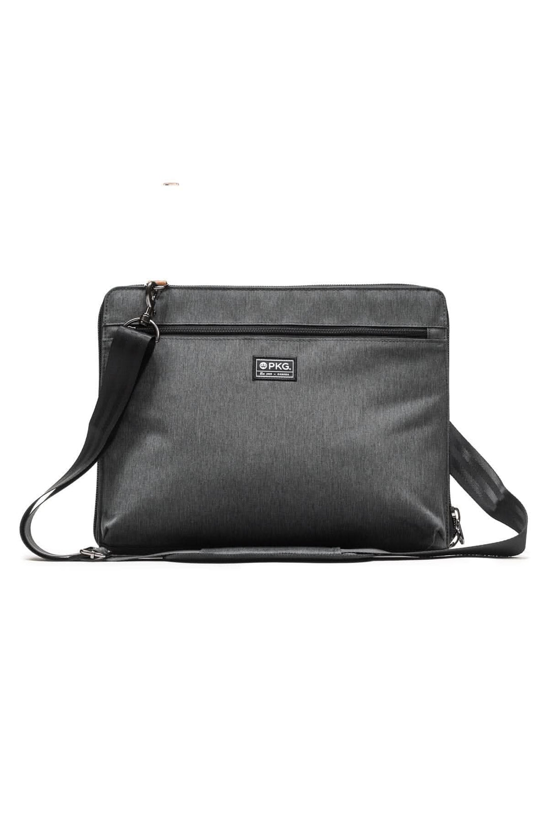 Sac messager PKG Wellington 10L en noir, pratique pour ordinateur portable et accessoires.