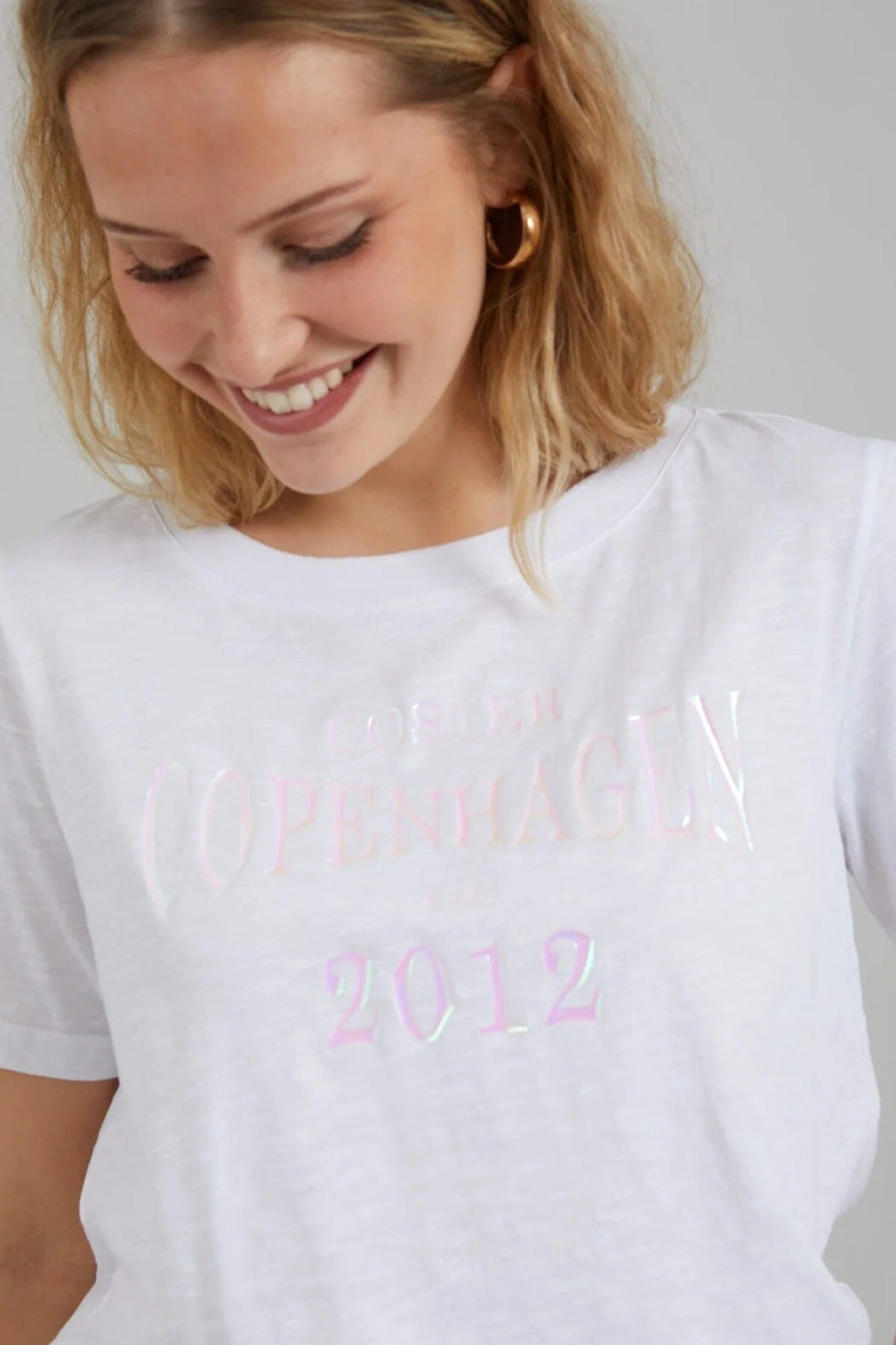 T-shirt avec impression du logo Femme - Hauts - T-shirt coster