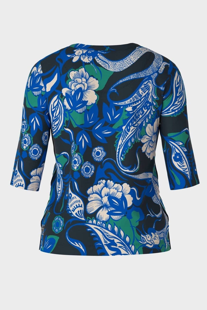 T-shirt imprim&eacute; floral Femme - Hauts - T-shirt Marc Cain