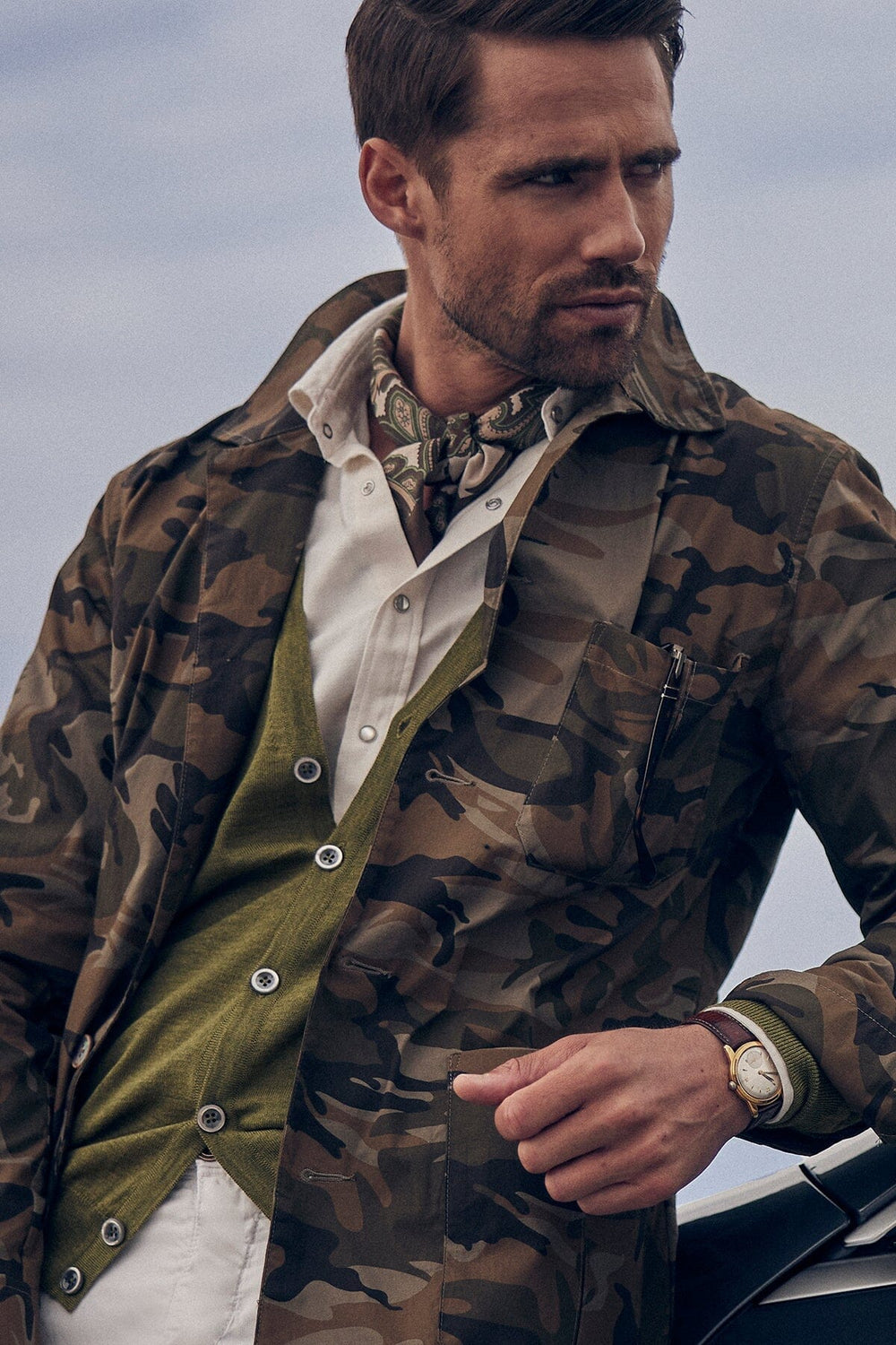 Veste utilitaire camouflage Homme - Manteaux et vestes - Veste avec manches Stenstroms